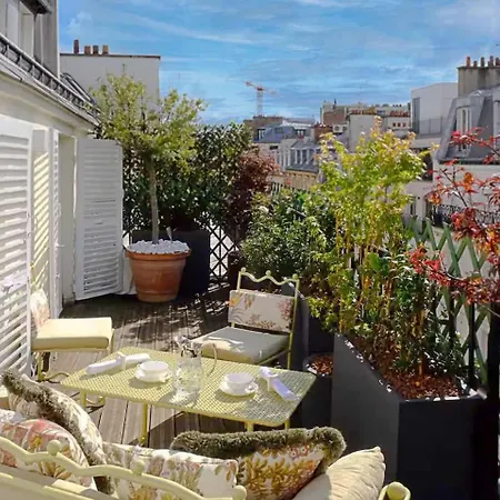 公寓 Luxury Terrace Flat Champs-elysees 巴黎