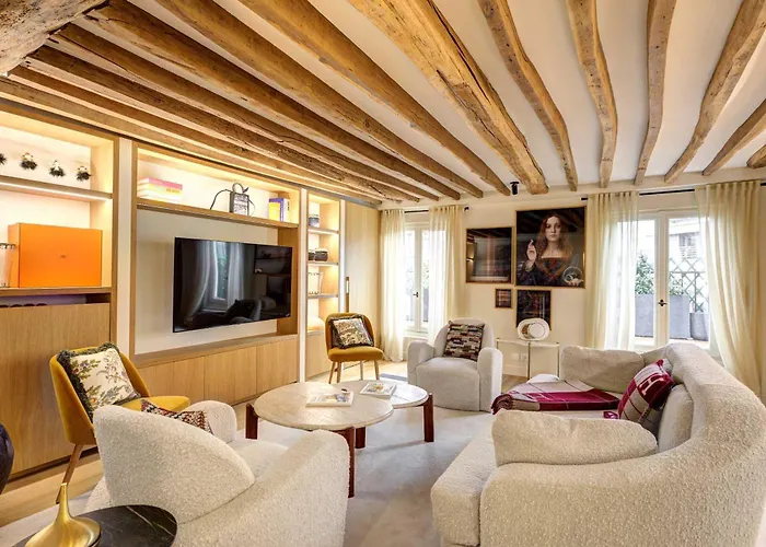 Luxury Terrace Flat Champs-elysees Paris