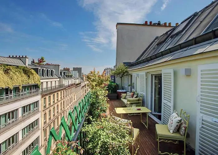 Apartment Luxury Terrace Flat Champs-elysees