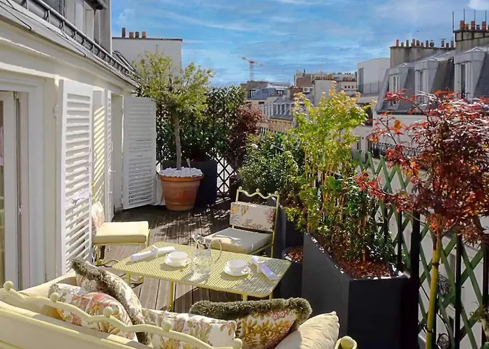 Apartment Luxury Terrace Flat Champs-elysees Paris