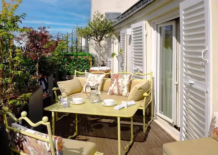 Luxury Terrace Flat Champs-elysees París